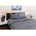 COCON F01283 Kissenbezug Graphit 65 x 100 cm Satin