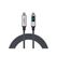 ONIT F01624 USB Kabel USB4 Gen 2x2 3 m USB C 20 Gbit/s 60 W Schwarz, Grau