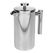 Furber. F01670 Manuelle Kaffeemaschine Französische Presse 0,75 l Silber