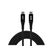 ONIT F02671 USB Kabel USB 3.2 Gen 1 (3.1 Gen 1) 0,1 m USB C 5 Gbit/s 60 W Schwarz, Farbe: Schwarz, Länge: 0,1 m