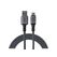 ONIT F02676 USB Kabel USB 3.2 Gen 2 (3.1 Gen 2) 0,5 m USB A USB C 10 Gbit/s 66 W Schwarz, Grau