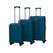 KOOR Manila Kofferset Harte Schale Blau 40 l Polypropylen (PP)