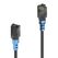 PureLink FI-PC100-015 Netzwerkkabel Schwarz, Blau 1,5 m Cat6a U/UTP (UTP) Rund, Farbe: Schwarz, Blau, Länge: 1,5 m