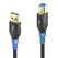 PureLink FI-U300-015 USB Kabel USB 3.2 Gen 1 (3.1 Gen 1) 1,5 m USB A USB B 5 Gbit/s 10 W Schwarz, Blau, Farbe: Schwarz, Blau, Länge: 1,5 m