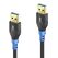 PureLink FI-U310-015 USB Kabel USB 3.2 Gen 1 (3.1 Gen 1) 1,5 m USB A 5 Gbit/s 15 W Schwarz, Blau, Farbe: Schwarz, Blau, Länge: 1,5 m
