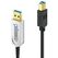 FiberX FX-I645-007 USB Kabel USB 3.2 Gen 1 (3.1 Gen 1) 7 m USB B USB A 10 Gbit/s 4,5 W Schwarz, Silber, Farbe: Schwarz, Silber, Länge: 7 m