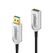 FiberX FX-I650-050 USB Kabel USB 3.2 Gen 1 (3.1 Gen 1) 50 m USB A 10 Gbit/s 4,5 W Schwarz, Silber, Farbe: Schwarz, Silber, Länge: 50 m