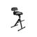 Gravity FM SEAT1 BR Musikerhocker Schwarz Gepolsterter Sitz