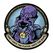 GlassStaff Don't Hate the Flayer Sticker Dekorativer Aufkleber Vinyl Blau, Violett 1 Stück(e)