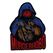 GlassStaff Murderhobo Sticker Dekorativer Aufkleber Vinyl Blau, Braun, Rot 1 Stück(e)