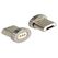 DeLOCK 65929 Kabeladapter USB Type Micro-B magnet interface Silber