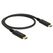 DeLOCK 83043 USB Kabel USB 2.0 0,5 m USB C 0,48 Gbit/s Schwarz, Farbe: Schwarz, Länge: 0,5 m