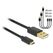 DeLOCK 83680 USB Kabel USB 2.0 USB A Micro-USB B Schwarz