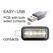 DeLOCK 0.5m, USB2.0-A/USB2.0-B USB Kabel 0,5 m USB A USB B 0,48 Gbit/s Schwarz