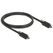 DeLOCK 83719 USB Kabel USB 3.2 Gen 2 (3.1 Gen 2) 1 m USB C 10 Gbit/s Schwarz