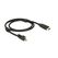 DeLOCK 83730 Videokabel-Adapter 2 m Mini DisplayPort HDMI Schwarz, Farbe: Schwarz, Länge: 2 m