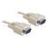 DeLOCK Sub-D 9 3m Serien-Kabel Beige Sub-D9