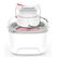 Cuisinart Solo Scoops Traditionelle Eismaschine 0,475 l Grau, Transparent, Weiß