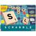 Mattel Games Scrabble Brettspiel, Familienwortspiel mit Buchstabensteinen und Buchstabenbänkchen, zwei Spielmöglichkeiten, deutsche Ausgabe