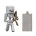 Minecraft Skelett-Actionfigur und Zubehör-Set, Spielzeug zum Sammeln mit Bauteil, maßstabsgetreu, ca. 8 cm groß