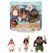 Disney Vaiana Charakterset mit 3 kleinen Puppen, 2 Tierfreunden und 2 Zubehörteilen, vom Film inspiriert