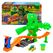 Hot Wheels Monster Trucks Mutant Monster Duell Spielset mit Spielzeug-Truck und Schleim