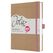 JOLIE JN843 Notizbuch , Pure Pink, ca. A5, liniert, Farbe: Braun, Pink