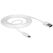 DeLOCK 84808 USB Kabel USB 2.0 2 m USB A Micro-USB B 0,48 Gbit/s Weiß, Farbe: Weiß, Länge: 2 m