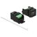 DeLOCK 86386 Keystone-Modul, Farbe: Schwarz