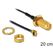 DeLOCK 88747 Koaxialkabel 0,2 m Schwarz