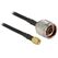 DeLOCK 89421 Koaxialkabel CFD200 10 m SMA Schwarz