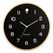 Karlsson Natural Cuckoo Analoge Uhr Rund Schwarz, Farbe: Schwarz