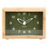 Karlsson KA6034GR Wand- /Tischuhr Mechanische Uhr Rechteck Grün, Holz