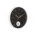Karlsson Grato Pendulum Mechanische Uhr Rund Schwarz, Farbe: Schwarz