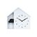 Karlsson KA6097WH Wand- /Tischuhr Mechanische Uhr andere Weiß, Farbe: Weiß