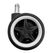 LC-Power LC-CASTERS-8BW-DRIFT Büro- & Computerstuhl-Teil Schwarz, Weiß Kunststoff, Gummi Lenkrolle, Farbe: Schwarz, Weiß
