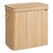 Songmics LCB062N01 Wäschekorb 150 l Rechteckig Bambus, Metall, Polyester Natürlich/Natur