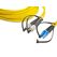 Lightwin LDP-09 FC-LC 1.0 InfiniBand/Glasfaserkabel 1 m 2x FC 2x LC Gelb, Farbe: Gelb, Länge: 1 m