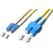 Lightwin LDP-09 LC-SC 2.0 InfiniBand/Glasfaserkabel 2 m Gelb