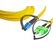 Lightwin LDP-09 LC-SC/APC 3.0 InfiniBand/Glasfaserkabel 3 m 2x LC 2x SC Gelb, Farbe: Gelb, Länge: 3 m