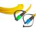 Lightwin LDP-09 LC/APC-LC 15.0 InfiniBand/Glasfaserkabel 15 m 2x LC Gelb, Farbe: Gelb, Länge: 15 m