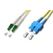 Lightwin LC/APC-SC OS2 1m InfiniBand/Glasfaserkabel Gelb, Länge: 1 m