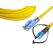 Lightwin LDP-50 LC-LC 0.25 OM3 InfiniBand/Glasfaserkabel 0,25 m Gelb
