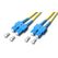 Lightwin LDP-50 SC-SC 3.0 OM3 InfiniBand/Glasfaserkabel 3 m Blau