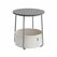 Vasagle LET223G49 Beistelltisch Kaffeetisch Rundform 4 Bein(e)