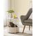 Songmics LET223W10 Beistelltisch Kaffeetisch Rundform 4 Bein(e)