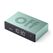 LEXON Flip Premium Digitaler Wecker Mintfarbe, Farbe: Mintfarbe