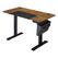 Songmics LSD015X01 Computertisch Schwarz, Braun, Grau