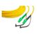 Lightwin LSP-09 LC/APC-LC/APC 20.0 InfiniBand/Glasfaserkabel 20 m Gelb, Farbe: Gelb, Länge: 20 m