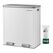 Songmics LTB60WT Mülleimer 60 l Rechteckig Acrylnitril-Butadien-Styrol (ABS), Kunststoff, Stahl Stahl, Weiß
